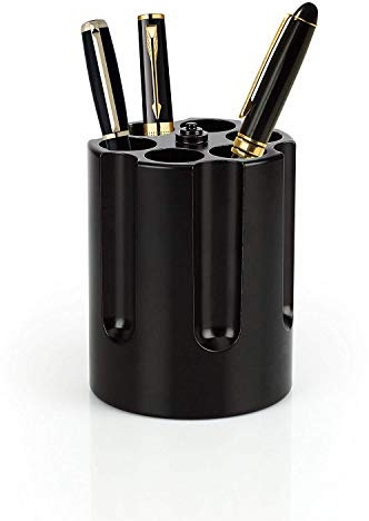 Caliber Gourmet Revolver Pen Holder Black