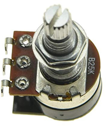 Shadow Kill Pot Potentiometer für Gitarre, Bass, mit Druckschalter, um den Klang zu töten oder Linearkegel B25K