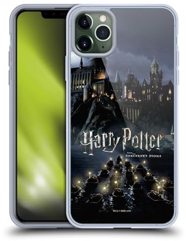 Head Case Designs Licenza Ufficiale Harry Potter Castello Sorcerer's Stone II Custodia Cover in Morbido Gel Compatibile con Apple iPhone 11 PRO Max