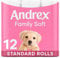 Andrex Gentle Clean Toilet Roll, 12 Rolls