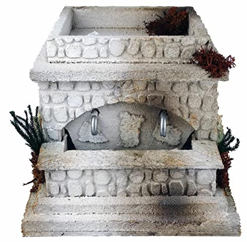 Presepe Fontana con Acqua in Movimento