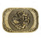 Piratenladen Messing Buckle, Drachen, Drache, Fantasy, Fabelwesen, Gürtelschnalle