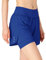 donhobo Shorts Damen Yoga Sporthose 2 in 1 Kurze Hosen Trainingshose Schnell Trocknend Laufhose Sweatshorts (Blau, S)