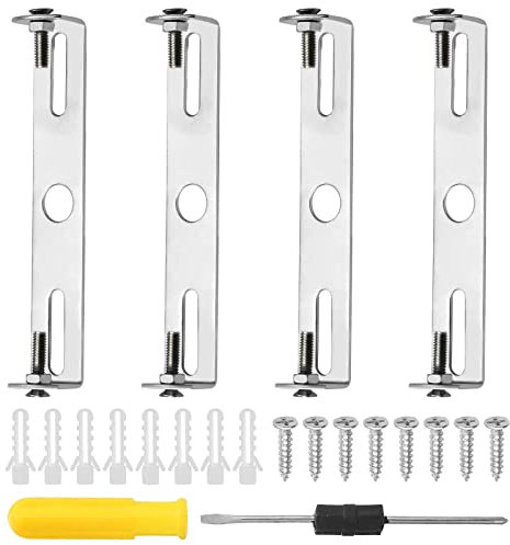 guangyuan 4 Pack 105mm Ceiling Lighting Bracket,Lighting Fixture Ceiling Plate Bracket Ceiling Pendant Light Fitting for Ceiling Lamp Cover Plates