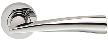Carlisle Brass Eamont - Door Handle on Rose Polished Chrome, SZA6052CP