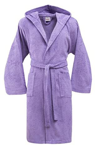 BASSETTI Vivian Accappatoio, Viola (Ametista), L Unisex-Adulto