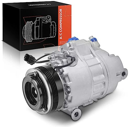 Frankberg Compresor de aire acondicionado Sistemas de aire acondicionado con embrague Diesel Compatible con X5 E70 Replace# 64509121759incl. aceite premezclado