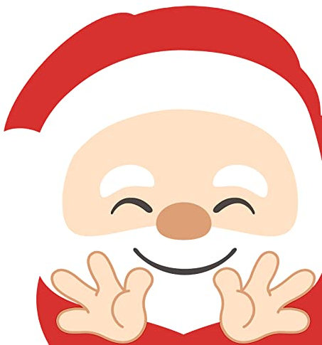 12 Servietten Weihnachtsmann Santa Claus