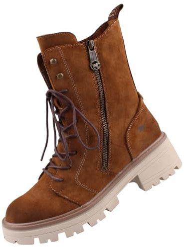 MUSTANG Damen Stiefelette Braun, Schuhgröße:EUR 41