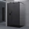 doporro Paroi de Douche Pare-Douche Verre de Securite Gris Teinté 8mm Douche à L'Italienne Barre de Stabilisation Inox Bremen1VG 120x200cm