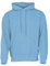 Fruit of the Loom Classic Kapuzen-Sweat + GRATIS MyShirt Stoffbeutel, Farbe:Pastellblau + GRATIS MyShirt Stoffbeutel, Größe:S