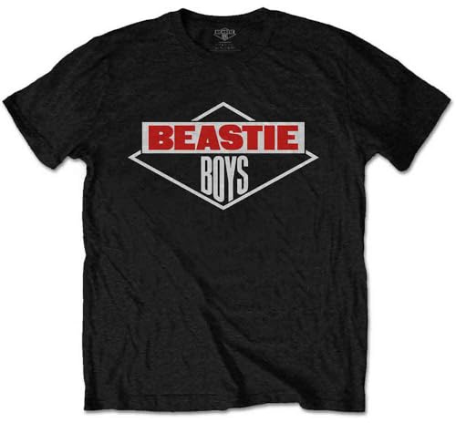 Beastie Boys - T-shirt Logo en coton pour enfants/filles, Noir , 7-8 ans
