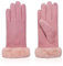 Feelorna Guanti invernali caldi da donna, guanti invernali foderati in pile, termici, touch screen, per esterni, Colore: rosa., Taglia unica