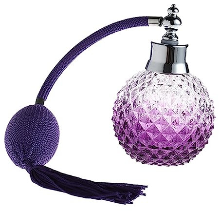 Beatifufu Bottiglia Profumo Ricaricabile in Vetro Con Atomizzatore Aereo Design Ananas Flacone Portatile Per Viaggi e Uso Quotidiano