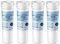 Finest-Filters 836848 Fridge Water Filter, Compatible with Fisher & Paykel 836848, 836860, E404BRXFDU, E522BRXFDU, PS2067635, Amana/Maytag 67003662, RO185014, RO185011, WF60 Fridge Filters (4 Pack)
