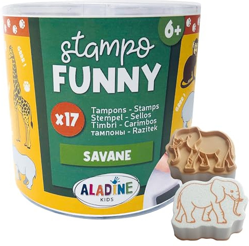 ALADINE - Kinder Stempel Funny Savanne