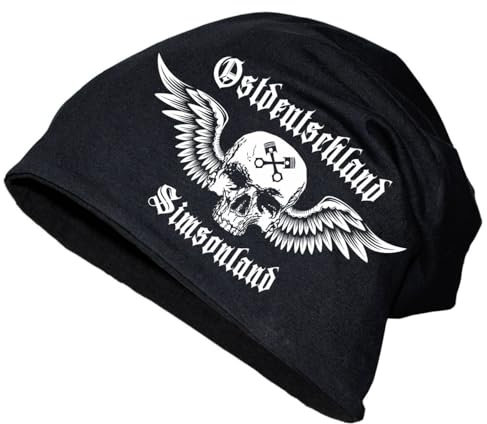 Spaß Kostet Herren Long Beanie Mütze Ostdeutschland Simsonland Größe XS - XXL