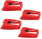 Lckiioy Ruby, confezione da 4 puntine per giradischi, grammofono in vinile
