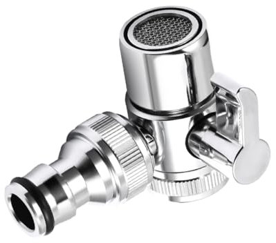 BESPORTBLE Adaptador de Entrada de Agua de Lavadora Accesorios para lavadoras de Autos Divisor Fregadero Divisor Lavadora Grifo Adaptador de Fregadero para Lavadora