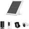 Solarpanel für Ring Spotlight & Stick Up Outdoor Cam Batterie, 3.5W tragbares Solarladegerät kompatibel mit Ring Sicherheitskamera Batterie Ersatz (Weiß)