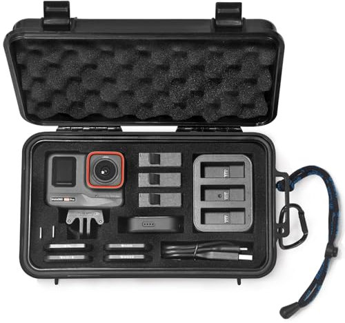 LEKUFEE Travel Waterproof Hard Case for Insta360 Ace Pro 2/Insta360 Ace Action Camera and Accessories (Case Only)