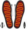 Solette Riscaldate Ricaricabili, Solette Riscaldanti Ricaricabili, Solette Riscaldabili Solette Scaldapiedi Elettrico USB Solette Termiche Lavabili per Caccia Invernale, Pesca, Sci, Escursionismo