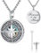 MEDWISE Kompass Urne Halskette 925 Sterling Silber Keltisch Kette Kompass Urne Kette für Asche Kompass Memorial Geschenk Schmuck für Mädchen Damen Herren Jungen Männer