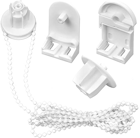 Rollo Ersatzteile 25mm Klemmträger Beschläge für Rollos Klemmhalter für Rollos Halterung Fenster Rollo Reparaturset