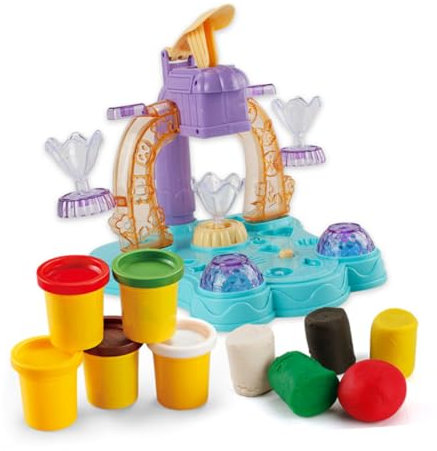 Toddmomy 1 Set Plasticine Ice Cream Machine for DIY Ice Lolly Maker No Battery Required Enhances Creativity and Social Skills for Group Play Random Color