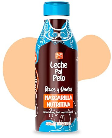Leche Pal Pelo Afro Mascarilla Nutritiva Para el Cabello Nourishing Hair Repair Mask 14.9oz(440ml)