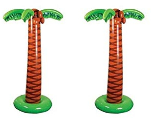Rhode Island Novelty Palme gonfiabili da 167 cm, set di due