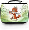 Waschtasche Waschbeutel Fuchs Füchschen mit Buch Kulturbeutel Kosmetiktasche Reisewaschtasche individuellem Wunschnamen wt224 ilka parey wandtattoo-welt®