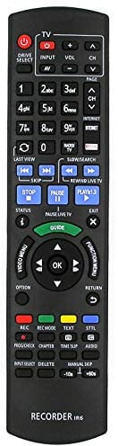 Ersatz Fernbedienung N2QAYB000644 nur für Panasonic Blu ray Disc Recorder