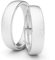 Kolibri Rings Partnerringe Silber 925 Paarpreis Massiv 5 mm Breite Nickelfrei Freundschaftsringe Trauringe Eheringe 100% Made in Germany- Inkl. Gratis Etui + Gravur (Quermatt)