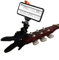 Pmsanzay Support de smartphone rotatif à 360 degrés pour guitare, ukulélé, caméras d'action GoPro et téléphones portables