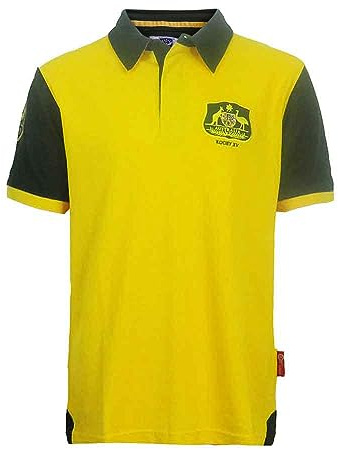 Vintage Australien Rugby Shirt Polo Heritage Rugby Union (Small)