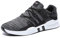 JACKSHIBO Schuhe Sneaker Herren Laufschuhe Damen Leicht Sportschuhe Gym Turnschuhe Outdoor Atmungsaktiv Freizeit Fitnessschuhe, 01 Grau 47 EU