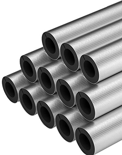 LKZL Tuyau D'isolation Antigel pour Tuyaux Extérieurs en Hiver, Manchon de Tuyau D'isolation en Caoutchouc-Plastique 3 Pièces, Ouverture Autocollante, Facile À Installer (Color : 43mm, Size : 30mm)