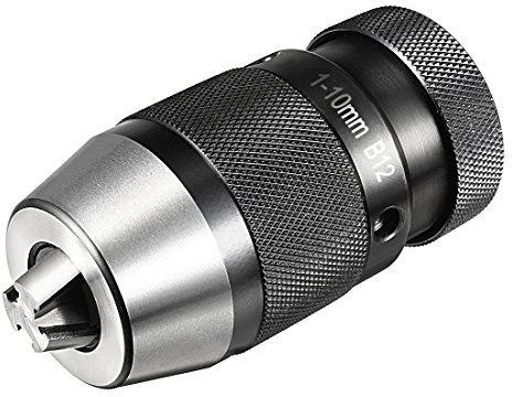 Ruilogod 1/32 -3/8 Keyless Bohrfutter Light Duty B12 Taper montiert