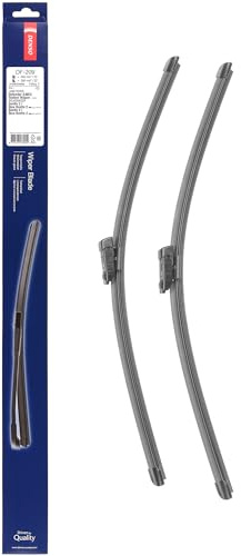 DENSO Flachwischer-Set DF-209 (550/550 mm, Rechtslenker): Zwei leise, langlebige Wischer mit aerodynamischem Design. OEM-Qualität, breite Kompatibilität, 2 Jahre Garantie