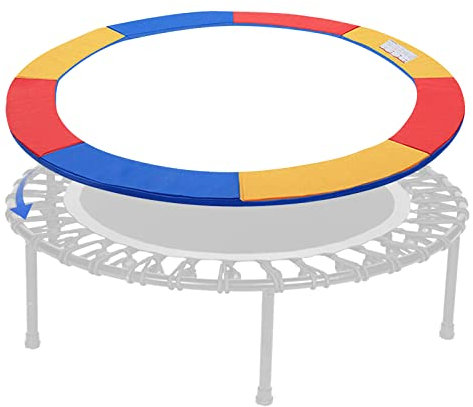 Ansobea Trampolin Gartentrampolin Randabdeckung,UV-beständig reißfest Federabdeckung, Ø 244 Farben Trampolin Randabdeckung