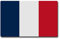 TRIOSK Kühlschrankmagnete Länderflaggen Magnet Flagge Frankreich Länder Reise Souvenir Geschenk für Reiselustige Frauen Männer Weltenbummler Kühlschrank stark eckig groß 85x55 mm