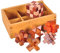 WishesMar Lot de Casse-tête en Bois 6 Pièces Classique Jouet de Puzzle éducatif Cadeau pour des Enfants et des Adulte - Casse Tete Logique Jeu Taille 4.5cm