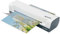Leitz iLAM Home A4 Laminiergerät, Für 75 bis 125 mic Laminierfolien, 3 Minuten Aufwärmzeit, Inkl. Starterkit mit Folien, Ideal für den Einsatz Zuhause, Home Office & Schule, Weiß, 74310001