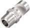 METALLIXITY Plat Ventilateur Vaporisateur Pointe (1/4BSPT, 2mm/5/64) 1pcs, 304 Inox Acier Large Angle Vaporisateur Buse - pour Maison Cuisine Jardin