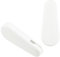 sourcing map 2Pcs Blinds Cord Weight, POM 83mm/3.27 Rounded Roller Blinds Handle Tensioner Weight for Vertical Blind Roman Blinds Chains Ball Beaded Chain Window Accessories, White