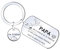 MNBVBV Porte-clés Papa Cadeau Anniversaire Naissance personnalisé fille pas cher,Cadeau pour La fête des Pères l'anniversaire Thanksgiving et Noël, Argenté (5)
