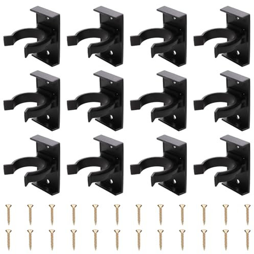 Xerteam 12 Pcs Clip Plinthe Cuisine, Clip de Fixation Pied Meuble 28 mm à 30 mm avec 24 Vis, Clips Plinthe Cuisine, Fixation Plinthe Cuisine Conviennent à la Plupart des Meubles