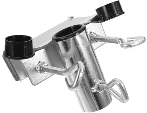 Toyvian Stability Umbrella Clamp for Chair Universal Umbrella Holder Clamp Deck Mount
