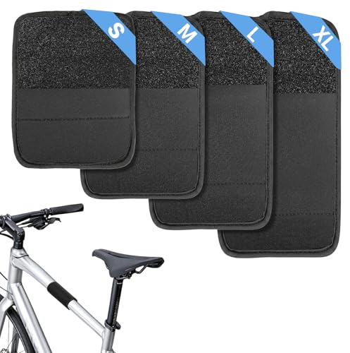 TAIVIN 4 x Protection Cadre Vélo (12x15-25cm)